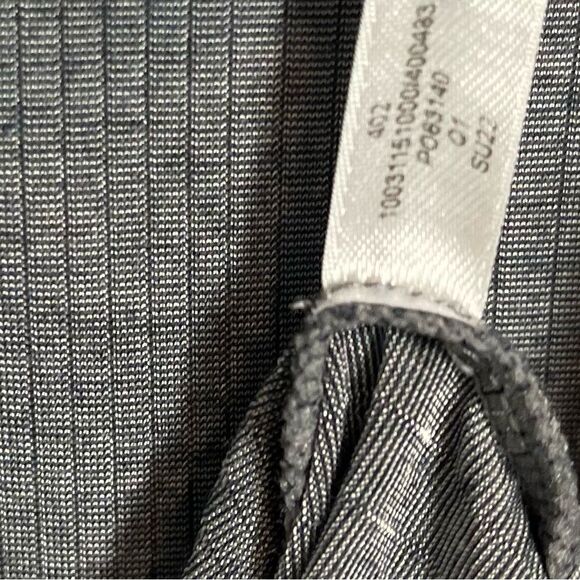 Tommy John Second Skin Luxe Rib Pajama Pocket Tee Gray Pin Striped Men’s 2XL XXL - Picture 8 of 11